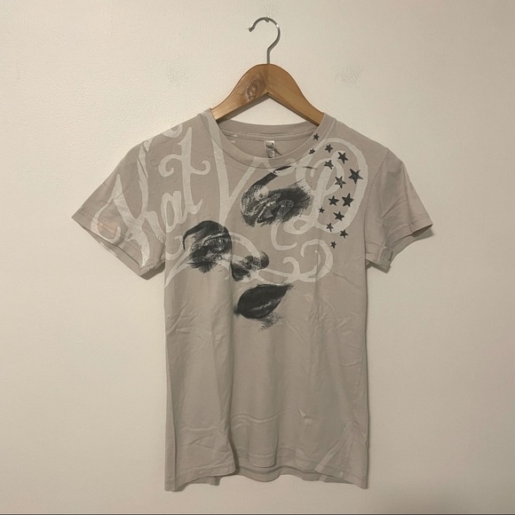American Apparel Early Y2K Kat Von D T-Shirt - Picture 1 of 5
